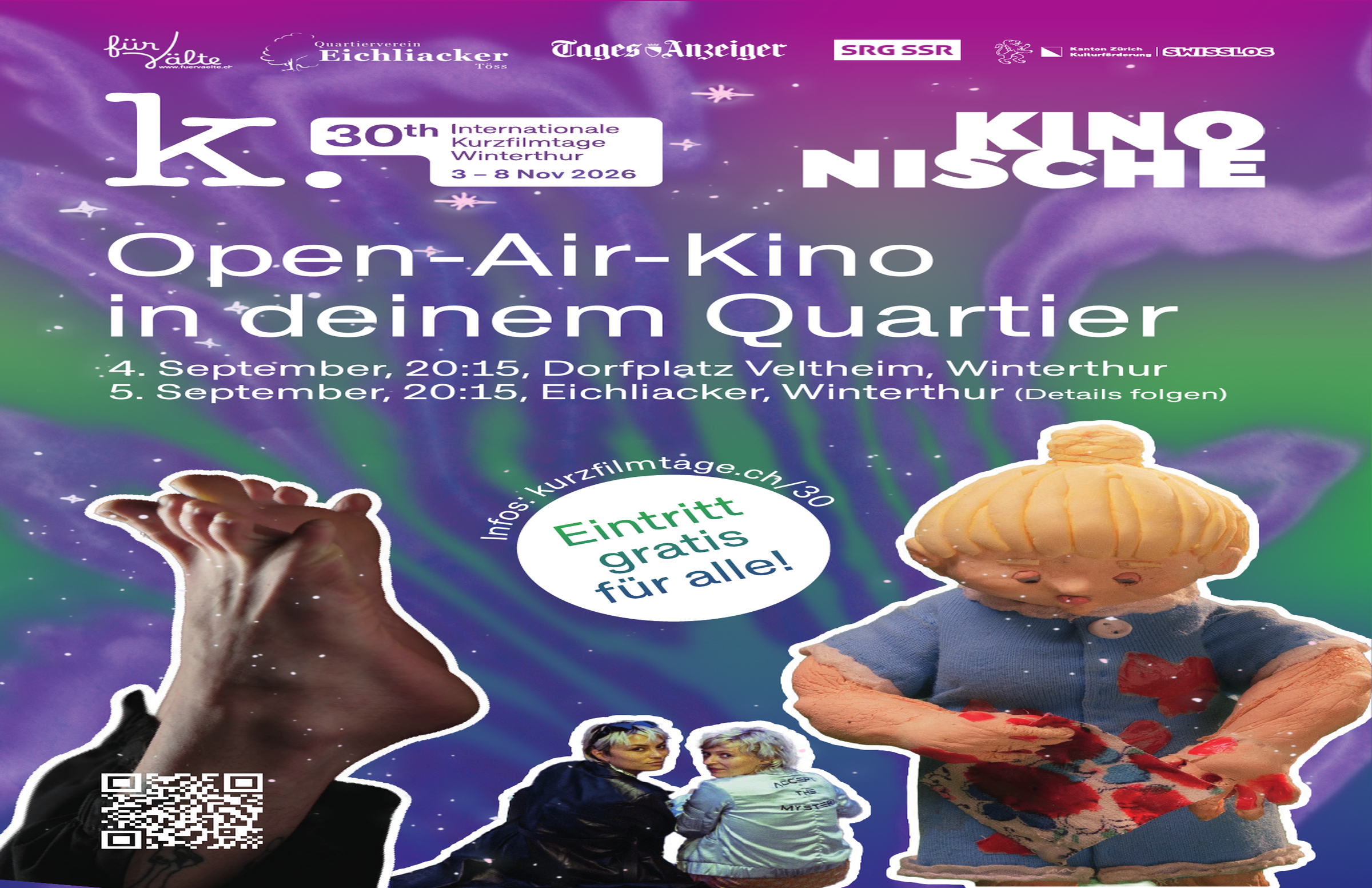 Teaserbild zum Programm «Spezial: Open-Air-Kino im Quartier»