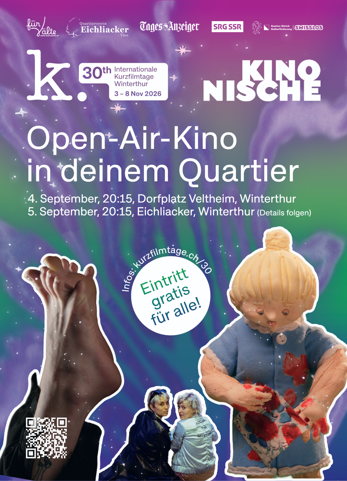 Teaserbild zum Programm «Spezial: Open-Air-Kino im Quartier»